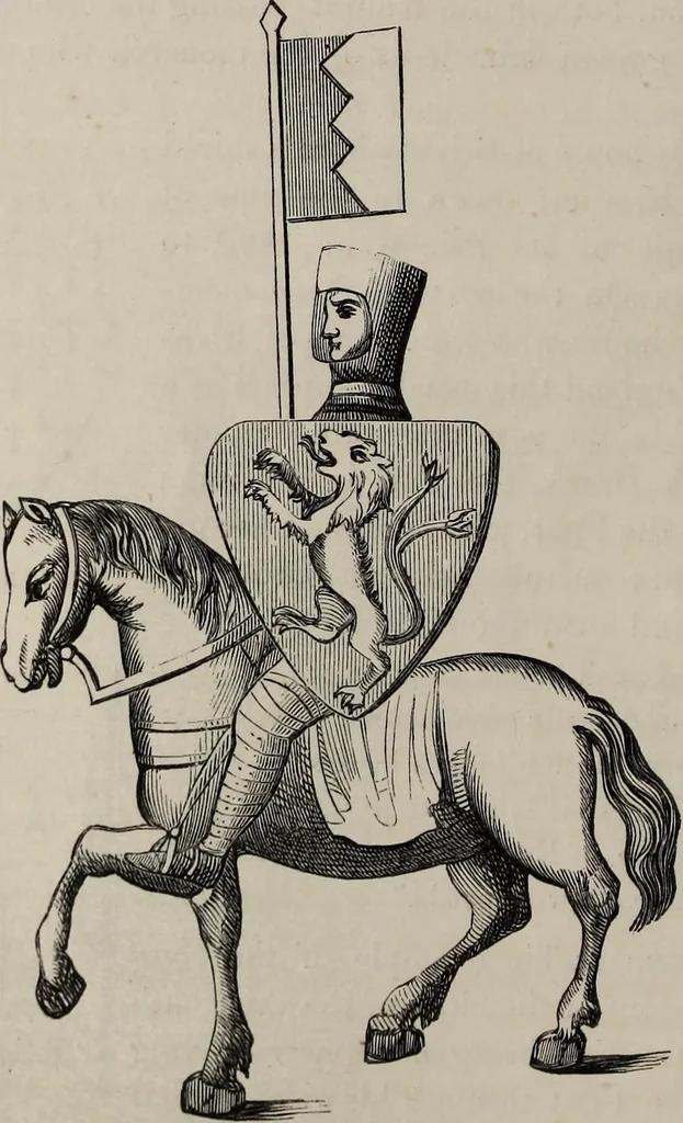 An illustration from The Herald and genealogist, 1866, leaf 20