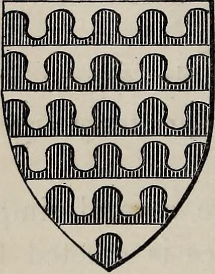 An illustration from The Herald and genealogist, 1866, leaf 24