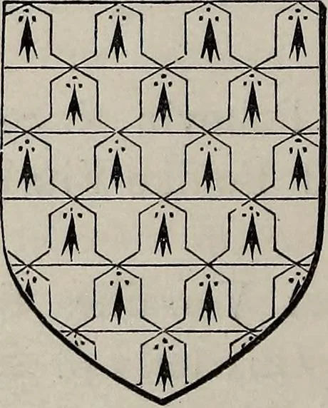 An illustration from The Herald and genealogist, 1866, leaf 24