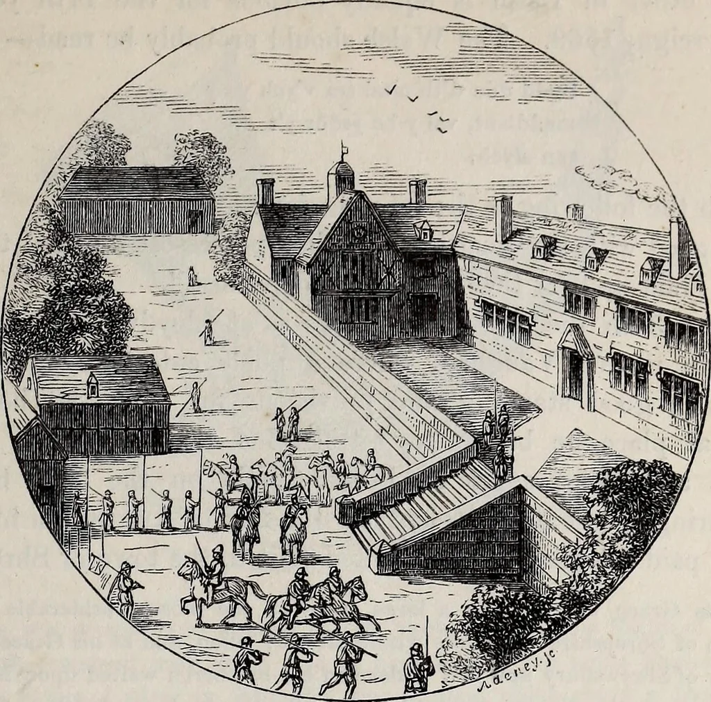 An illustration from The Herald and genealogist, 1866, leaf 247