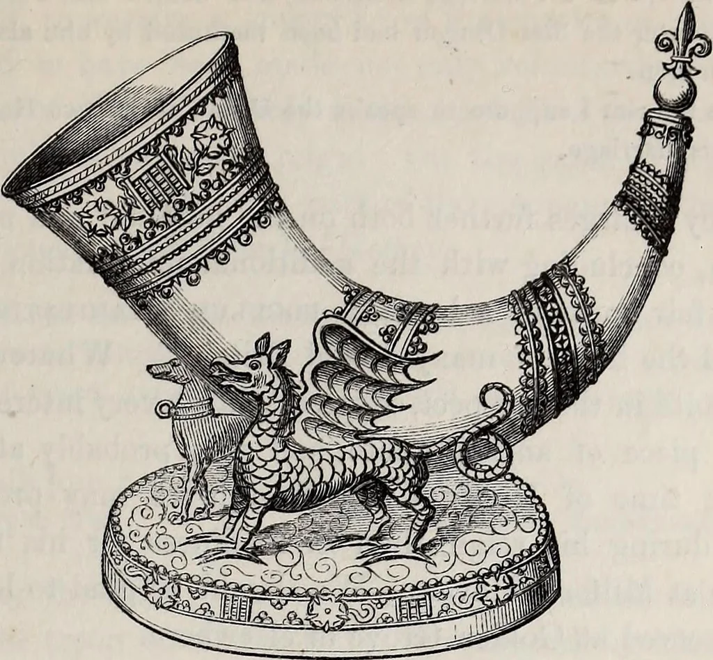 An illustration from The Herald and genealogist, 1866, leaf 249