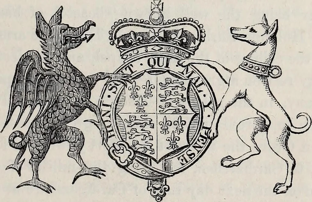 An illustration from The Herald and genealogist, 1866, leaf 249