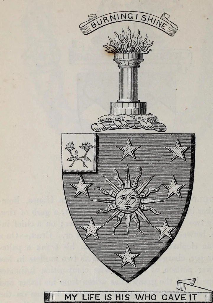 An illustration from The Herald and genealogist, 1866, leaf 254