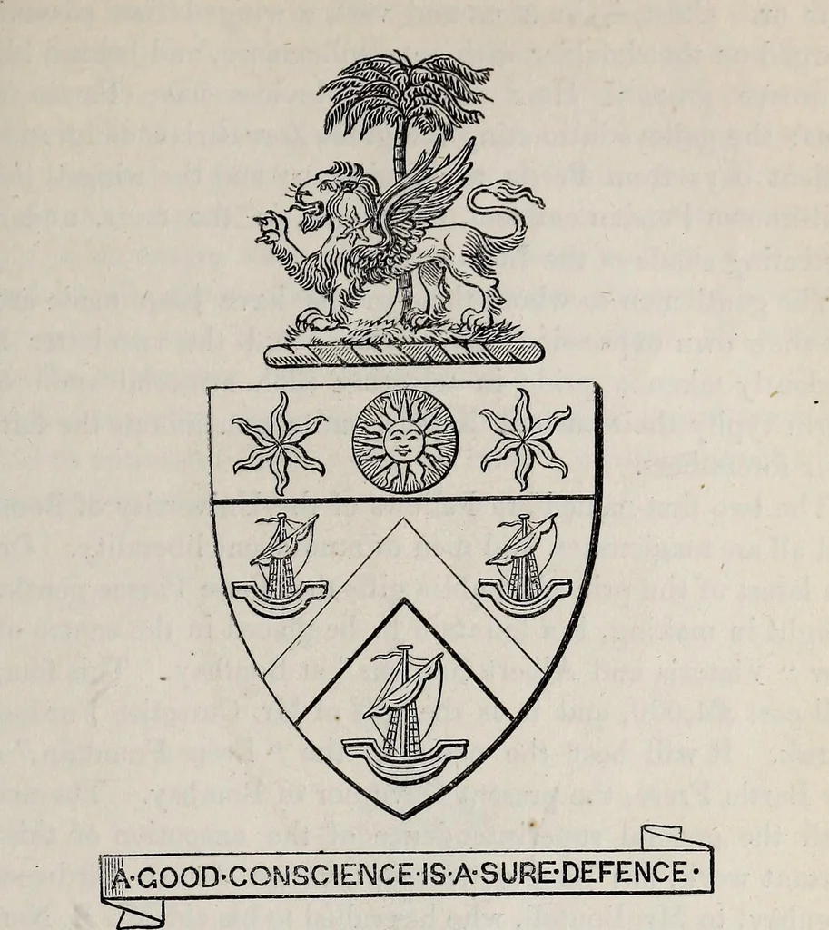 An illustration from The Herald and genealogist, 1866, leaf 255