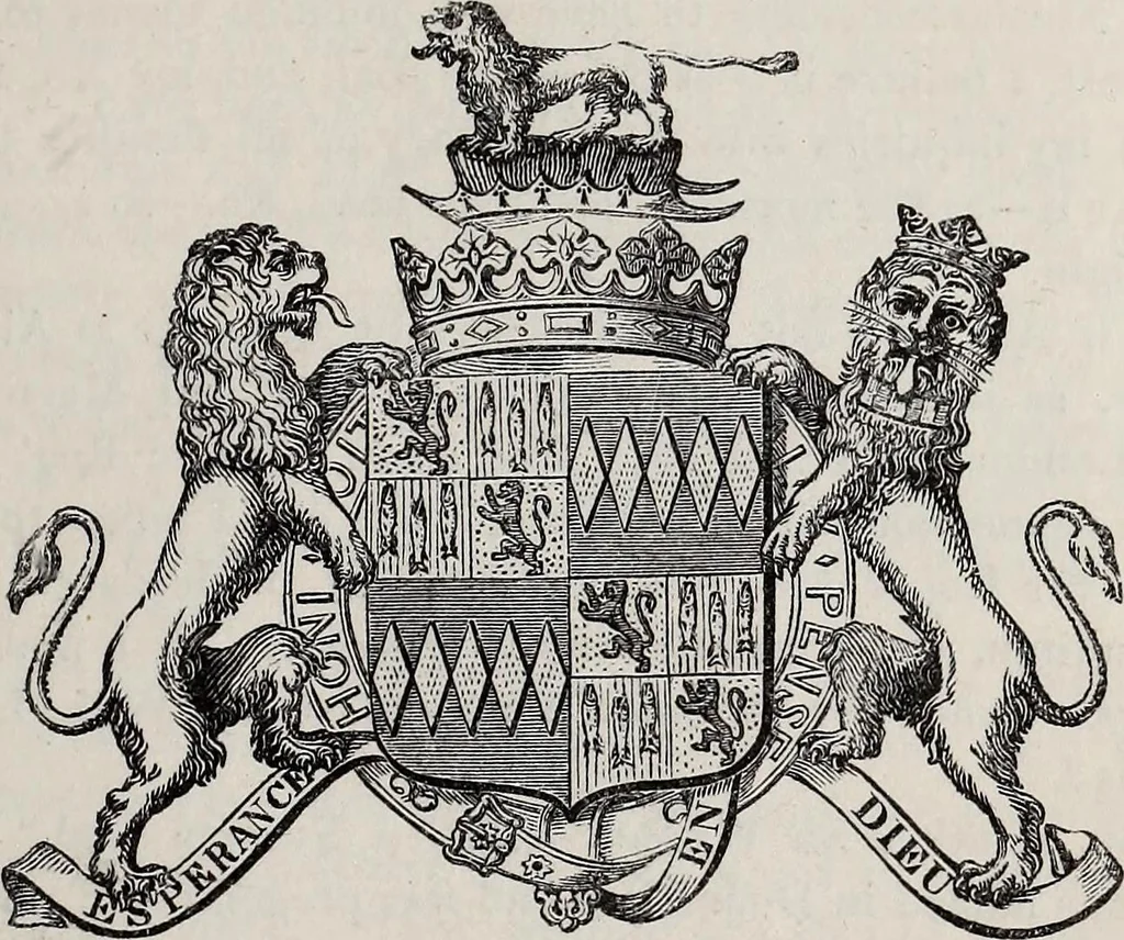 An illustration from The Herald and genealogist, 1866, leaf 287