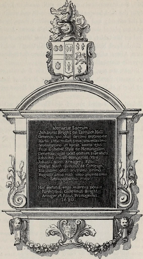 An illustration from The Herald and genealogist, 1866, leaf 343