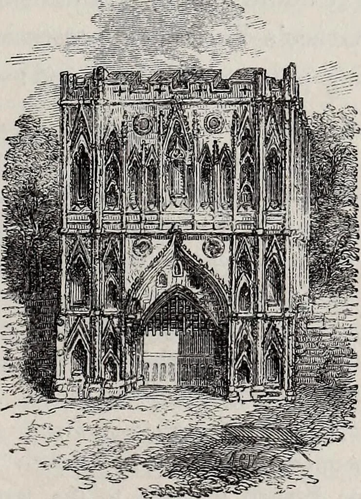 An illustration from The Herald and genealogist, 1866, leaf 347