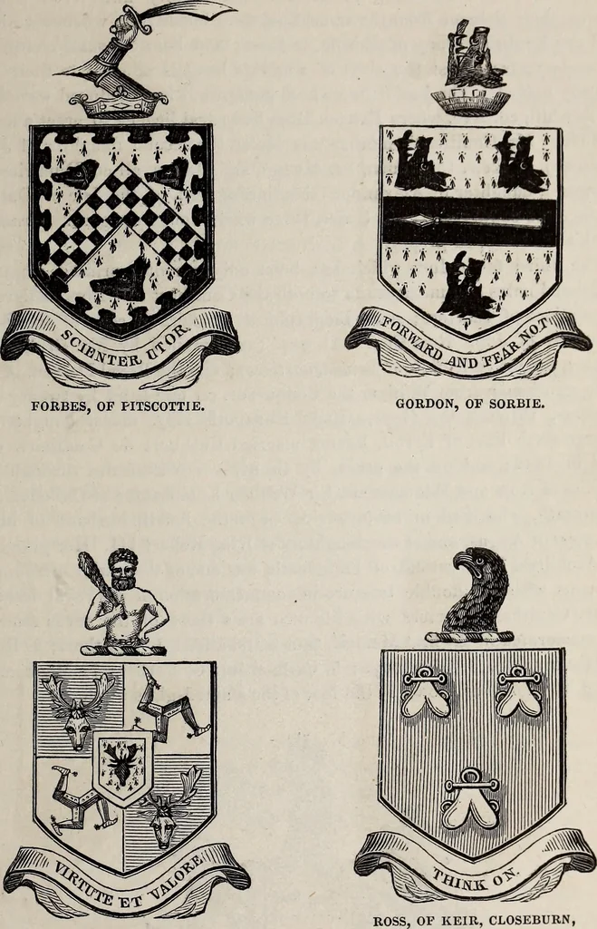An illustration from The Herald and genealogist, 1866, leaf 35