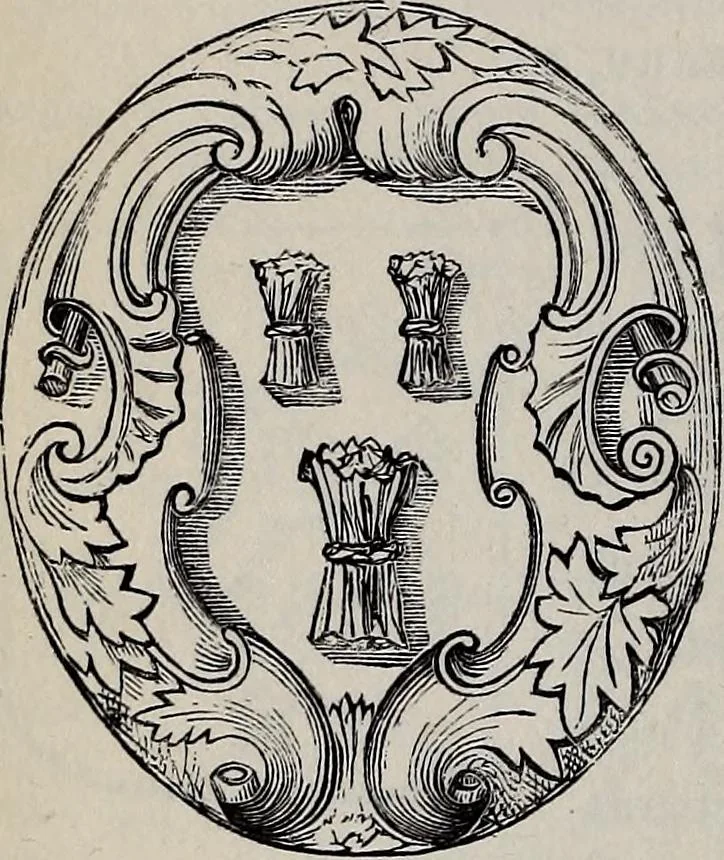 An illustration from The Herald and genealogist, 1866, leaf 444