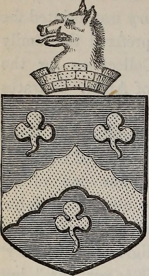 An illustration from The Herald and genealogist, 1866, leaf 446