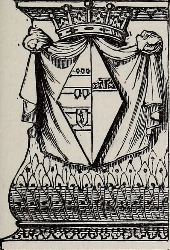 An illustration from The Herald and genealogist, 1866, leaf 451