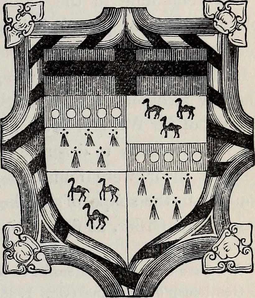 An illustration from The Herald and genealogist, 1866, leaf 455
