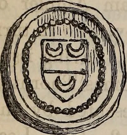 An illustration from The Herald and genealogist, 1866, leaf 500