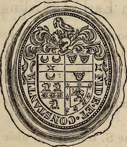 An illustration from The Herald and genealogist, 1866, leaf 501