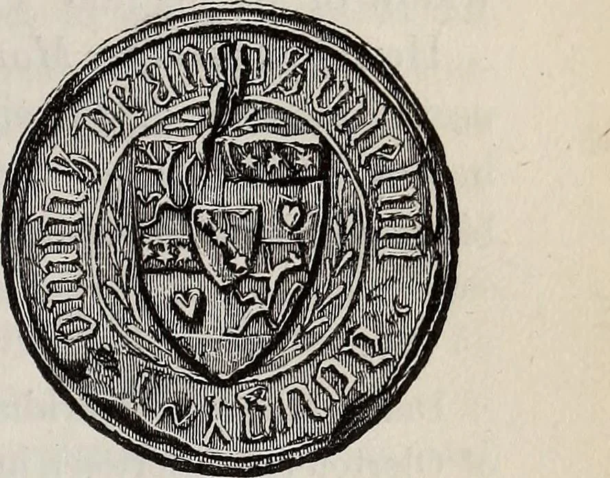 An illustration from The Herald and genealogist, 1866, leaf 521