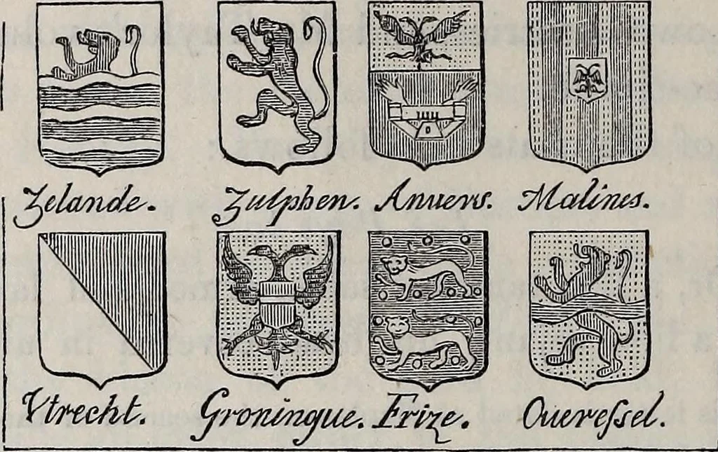 An illustration from The Herald and genealogist, 1866, leaf 88