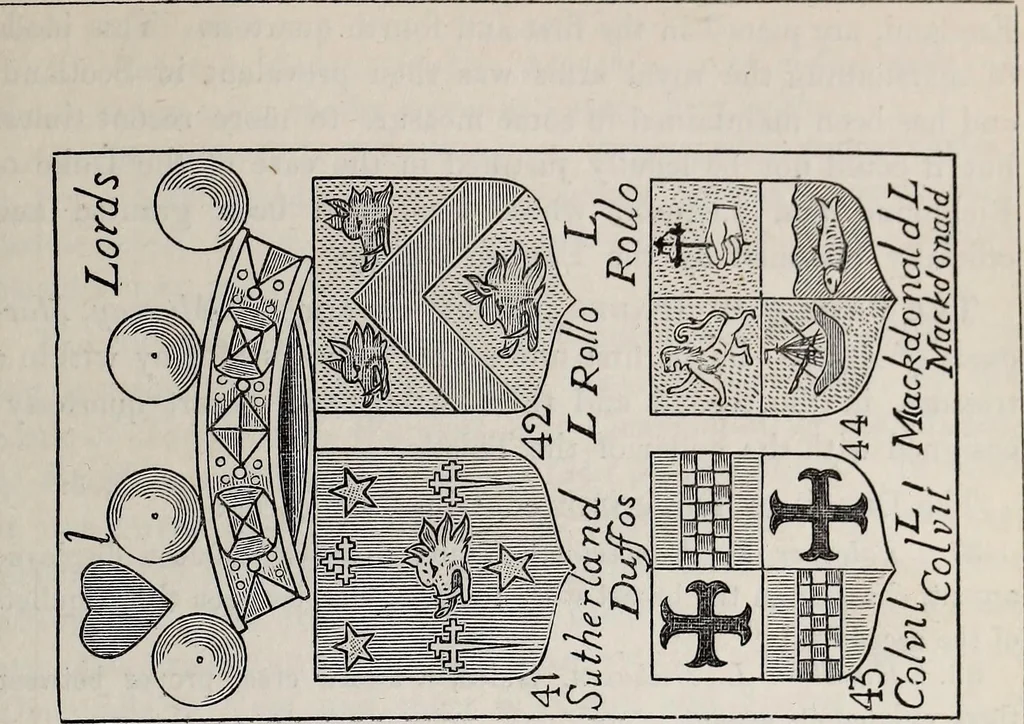 An illustration from The Herald and genealogist, 1866, leaf 95