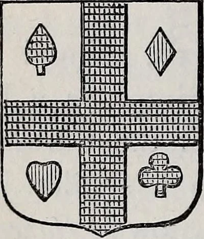 An illustration from The Herald and genealogist, 1866, leaf 98