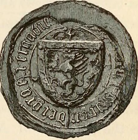 An illustration from The Herald and genealogist, 1862, leaf 131