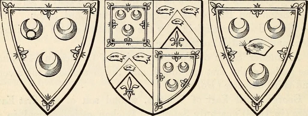 An illustration from The Herald and genealogist, 1862, leaf 248