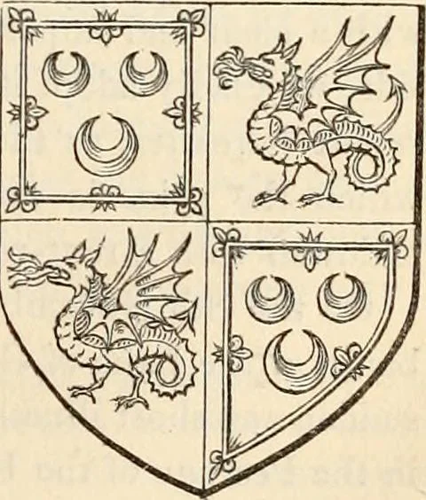 An illustration from The Herald and genealogist, 1862, leaf 249