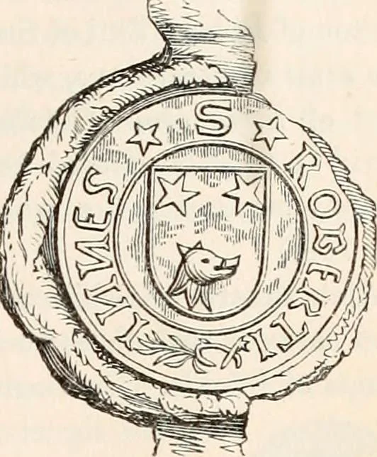 An illustration from The Herald and genealogist, 1862, leaf 25