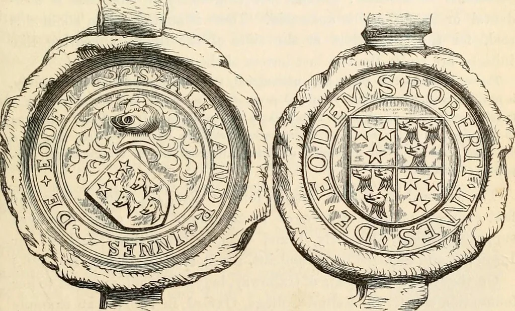 An illustration from The Herald and genealogist, 1862, leaf 25