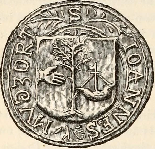 An illustration from The Herald and genealogist, 1862, leaf 28