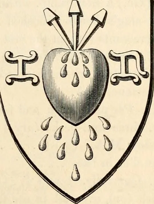 An illustration from The Herald and genealogist, 1862, leaf 311