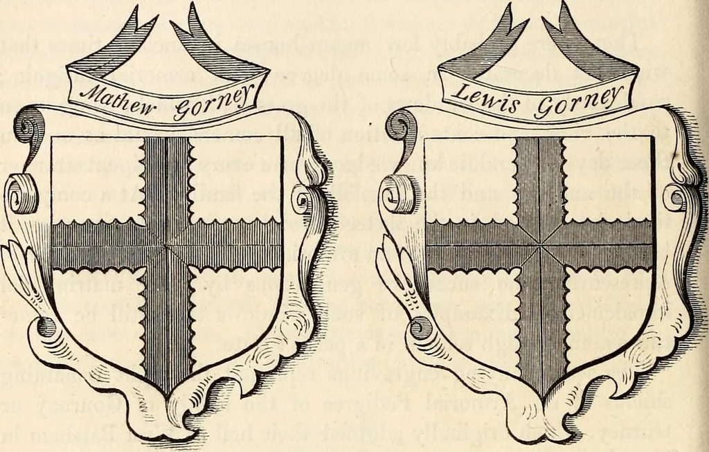 An illustration from The Herald and genealogist, 1862, leaf 330