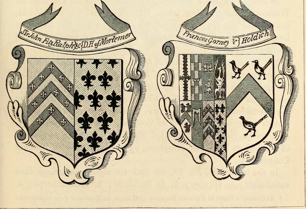 An illustration from The Herald and genealogist, 1862, leaf 331