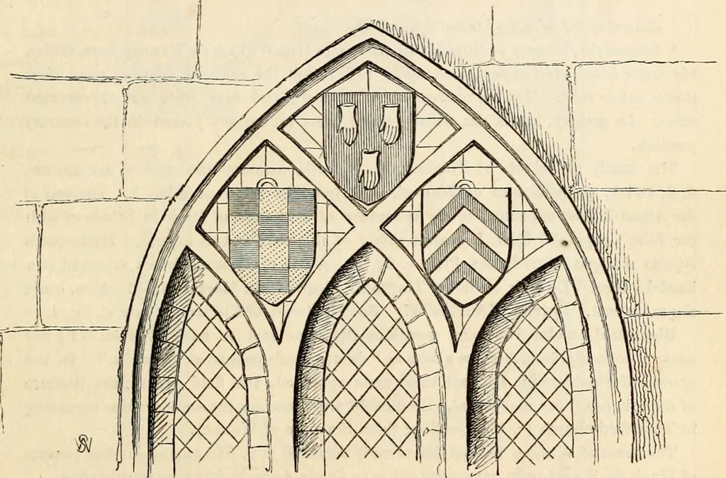An illustration from The Herald and genealogist, 1862, leaf 337