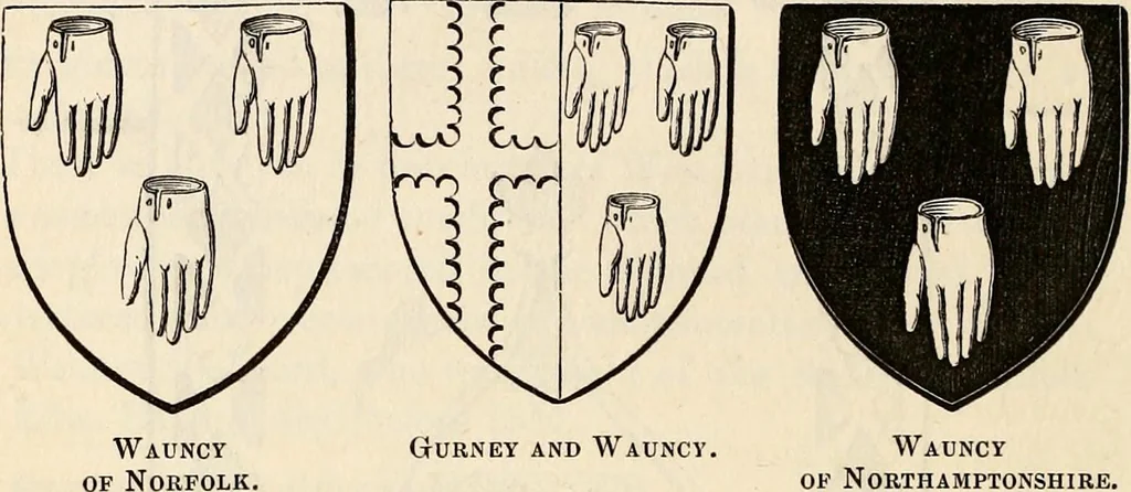 An illustration from The Herald and genealogist, 1862, leaf 340