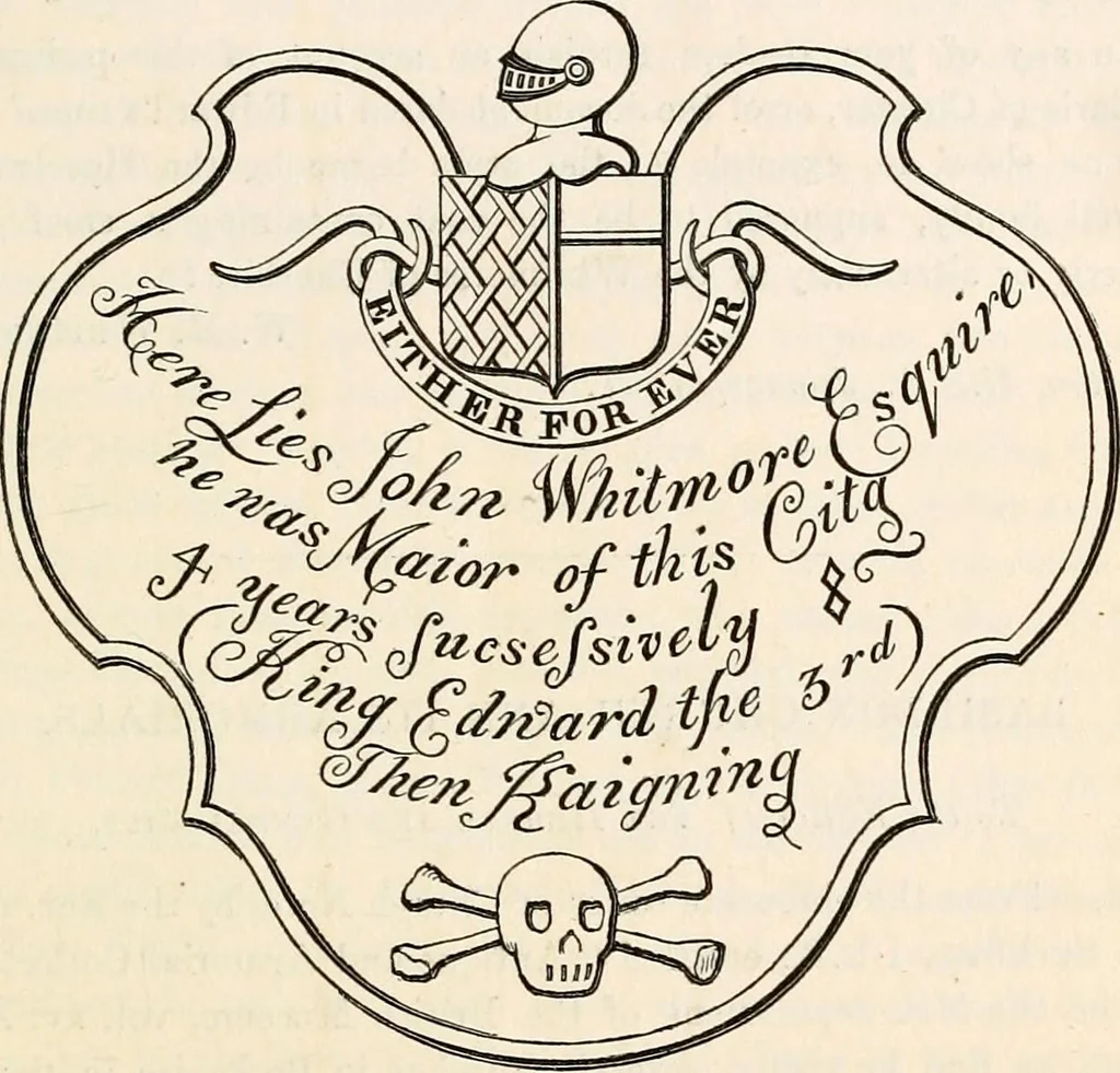 An illustration from The Herald and genealogist, 1862, leaf 351
