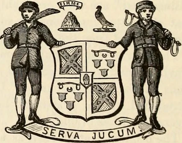An illustration from The Herald and genealogist, 1862, leaf 370