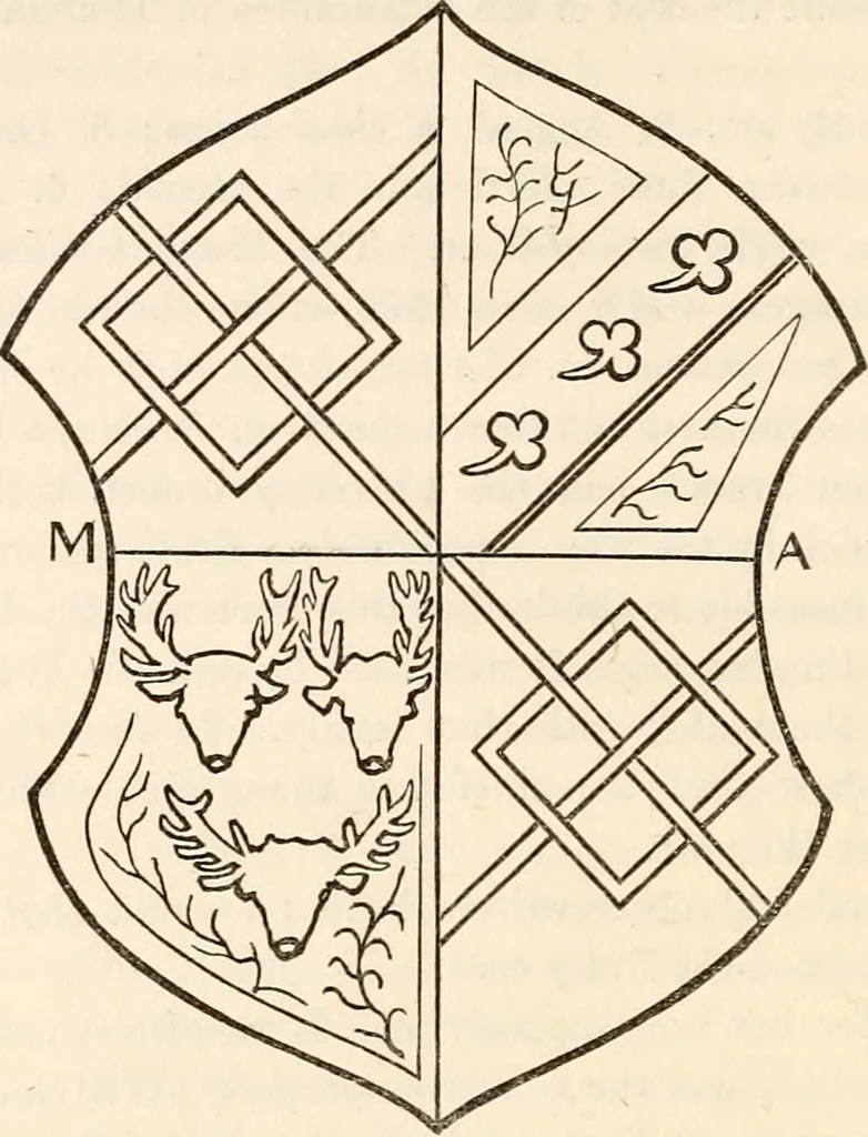 An illustration from The Herald and genealogist, 1862, leaf 40