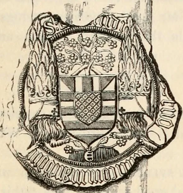 An illustration from The Herald and genealogist, 1862, leaf 419