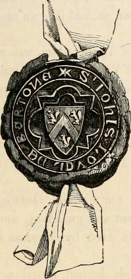 An illustration from The Herald and genealogist, 1862, leaf 427