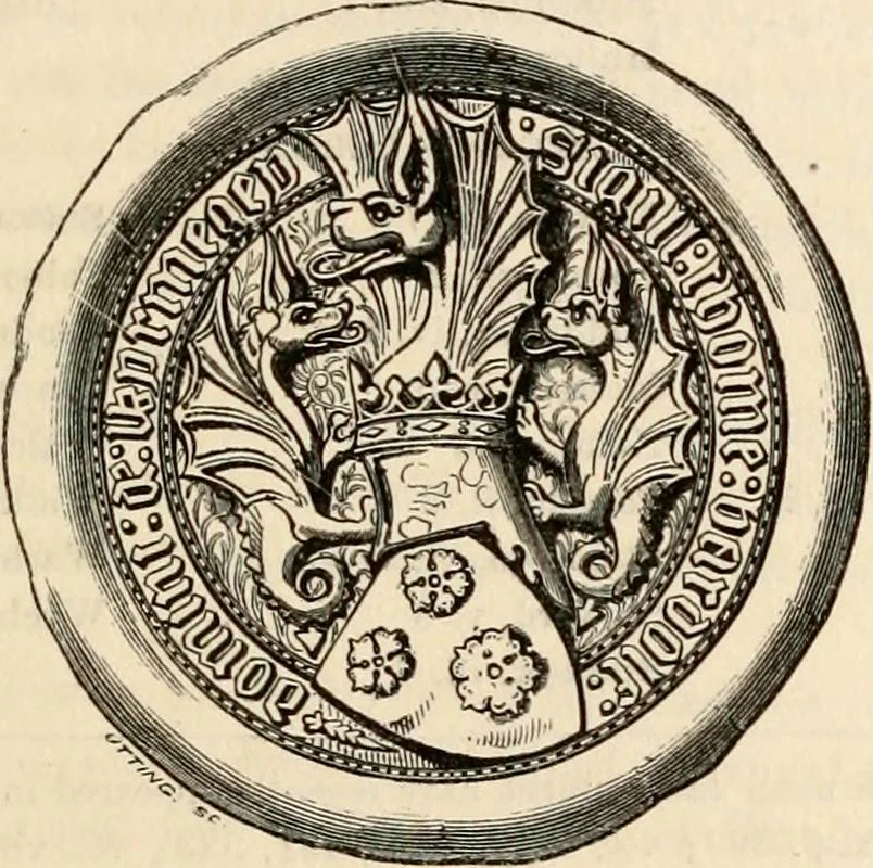 An illustration from The Herald and genealogist, 1862, leaf 431