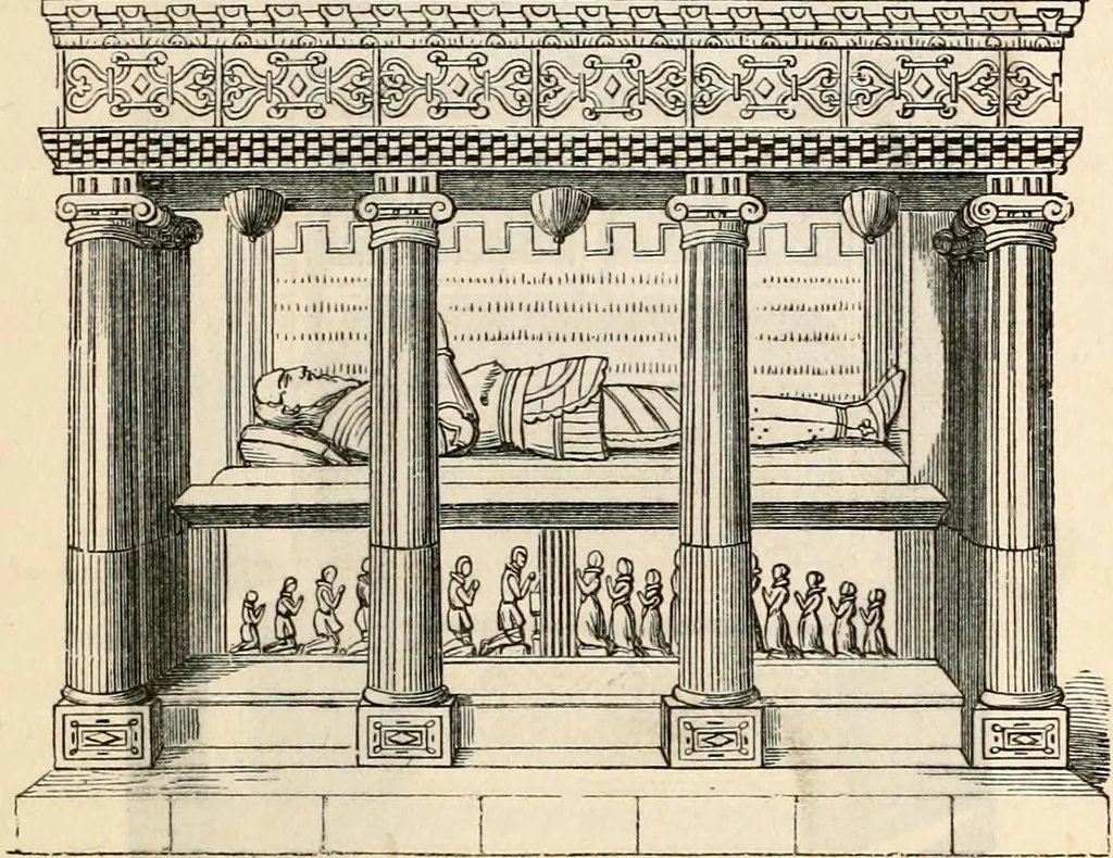 An illustration from The Herald and genealogist, 1862, leaf 449