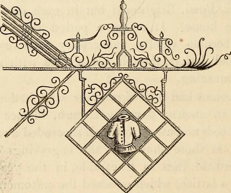 An illustration from The Herald and genealogist, 1862, leaf 522