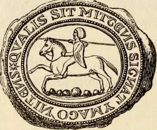 An illustration from The Herald and genealogist, 1862, leaf 524