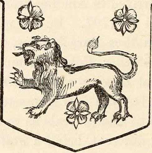 An illustration from The Herald and genealogist, 1862, leaf 82