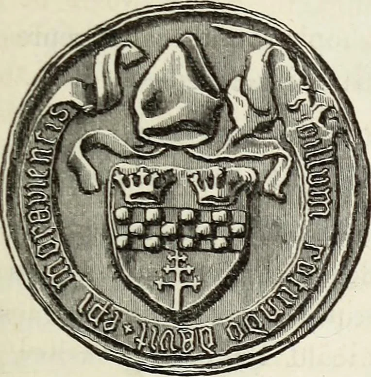 An illustration from The Herald and genealogist, 1867, leaf 129