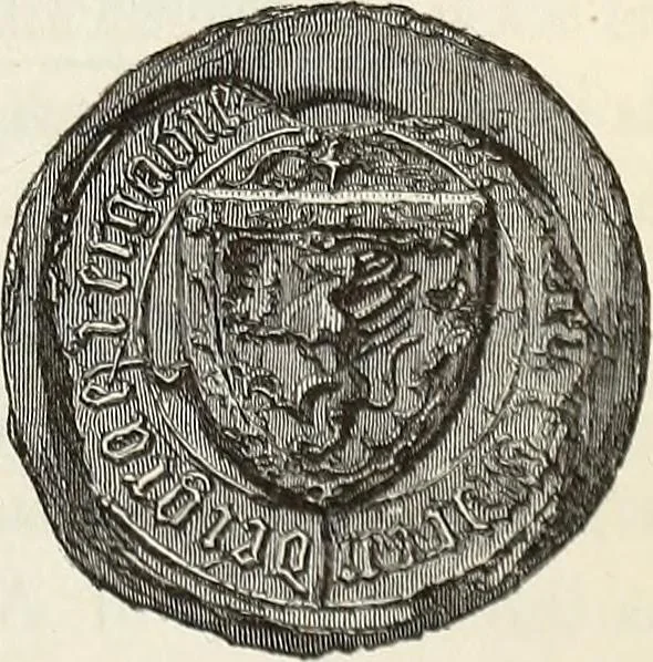 An illustration from The Herald and genealogist, 1867, leaf 131