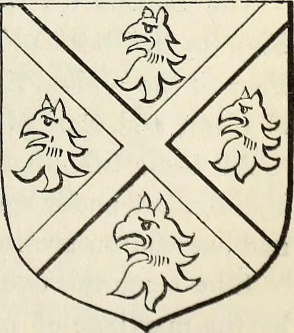An illustration from The Herald and genealogist, 1867, leaf 177