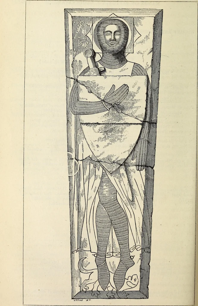 An illustration from The Herald and genealogist, 1867, leaf 204