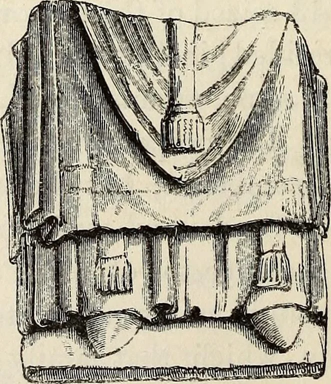 An illustration from The Herald and genealogist, 1867, leaf 216