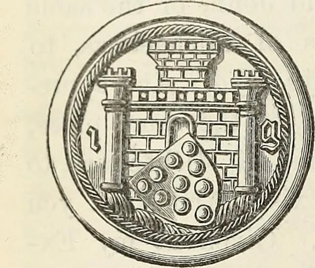 An illustration from The Herald and genealogist, 1867, leaf 230