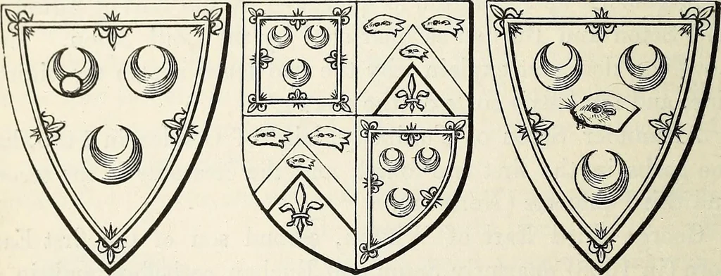 An illustration from The Herald and genealogist, 1867, leaf 248